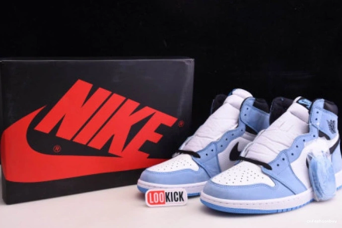 BLUE 1 WHITE HIGH BLACK UNIVERSITY 555088-134 JORDAN AIR RETRO 1210